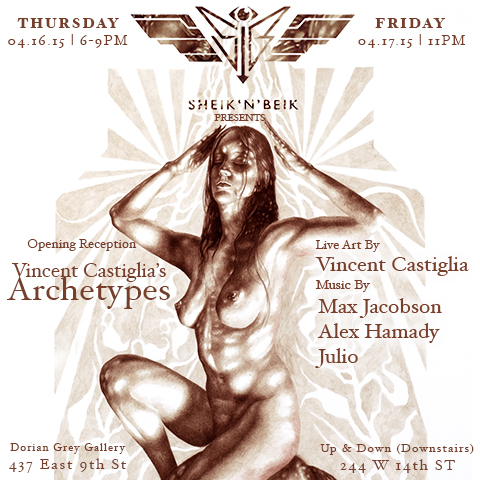 “Archetypes” Retrospective at Dorian Grey Gallery, Opening April 16th